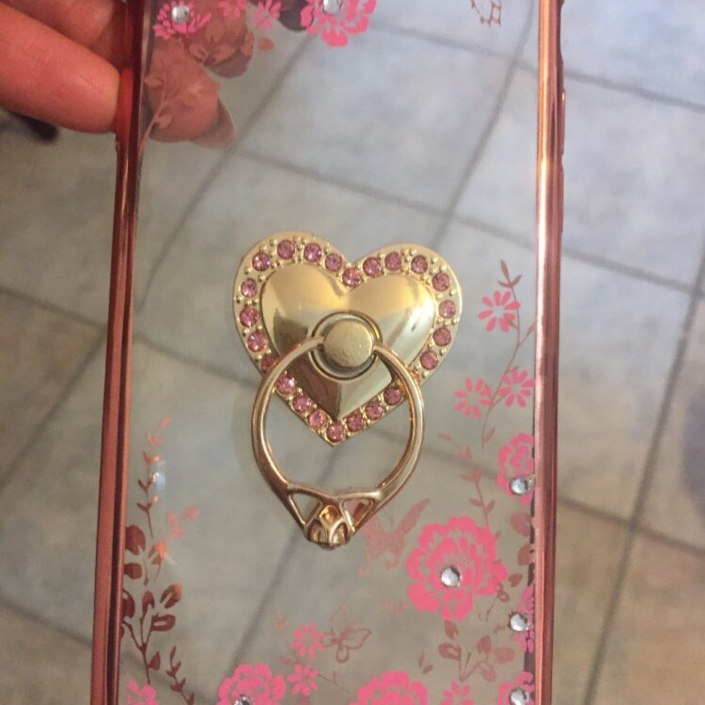💍💖BRAND NEW IPHONE PLUS CASE WITH RING HOLDER💍